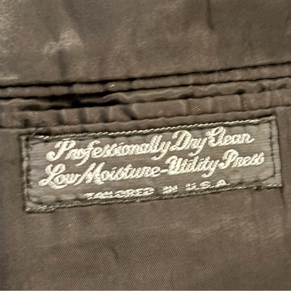 EUC Vintage Christain Dior Monsieur Elegant Black Jacket - Picture 15 of 15